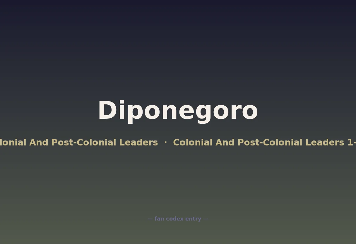 Diponegoro
