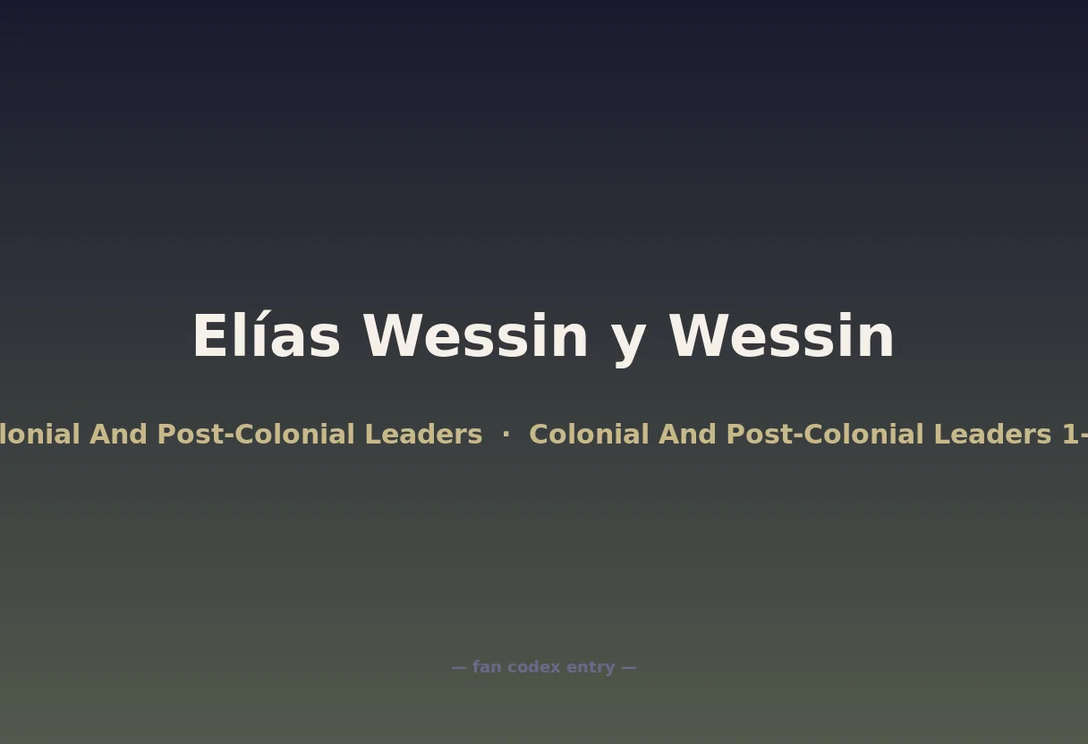 Elías Wessin y Wessin