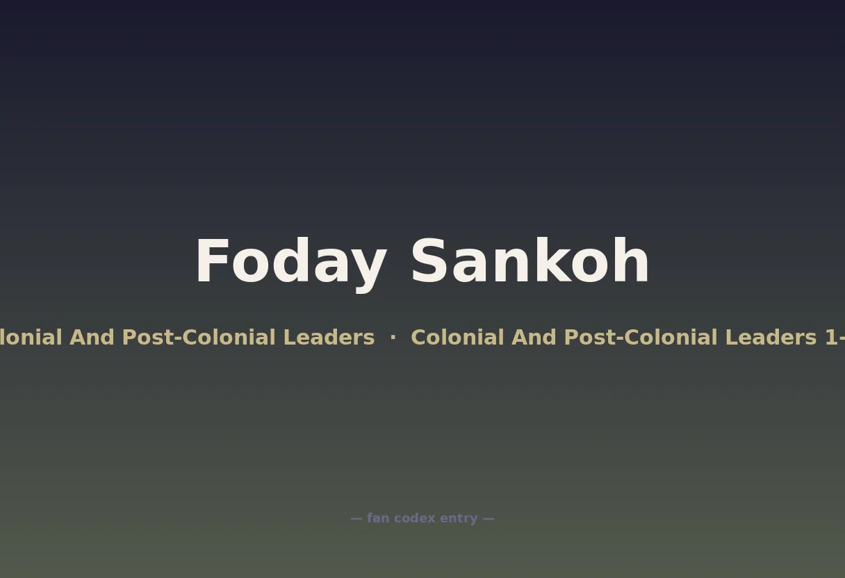 Foday Sankoh