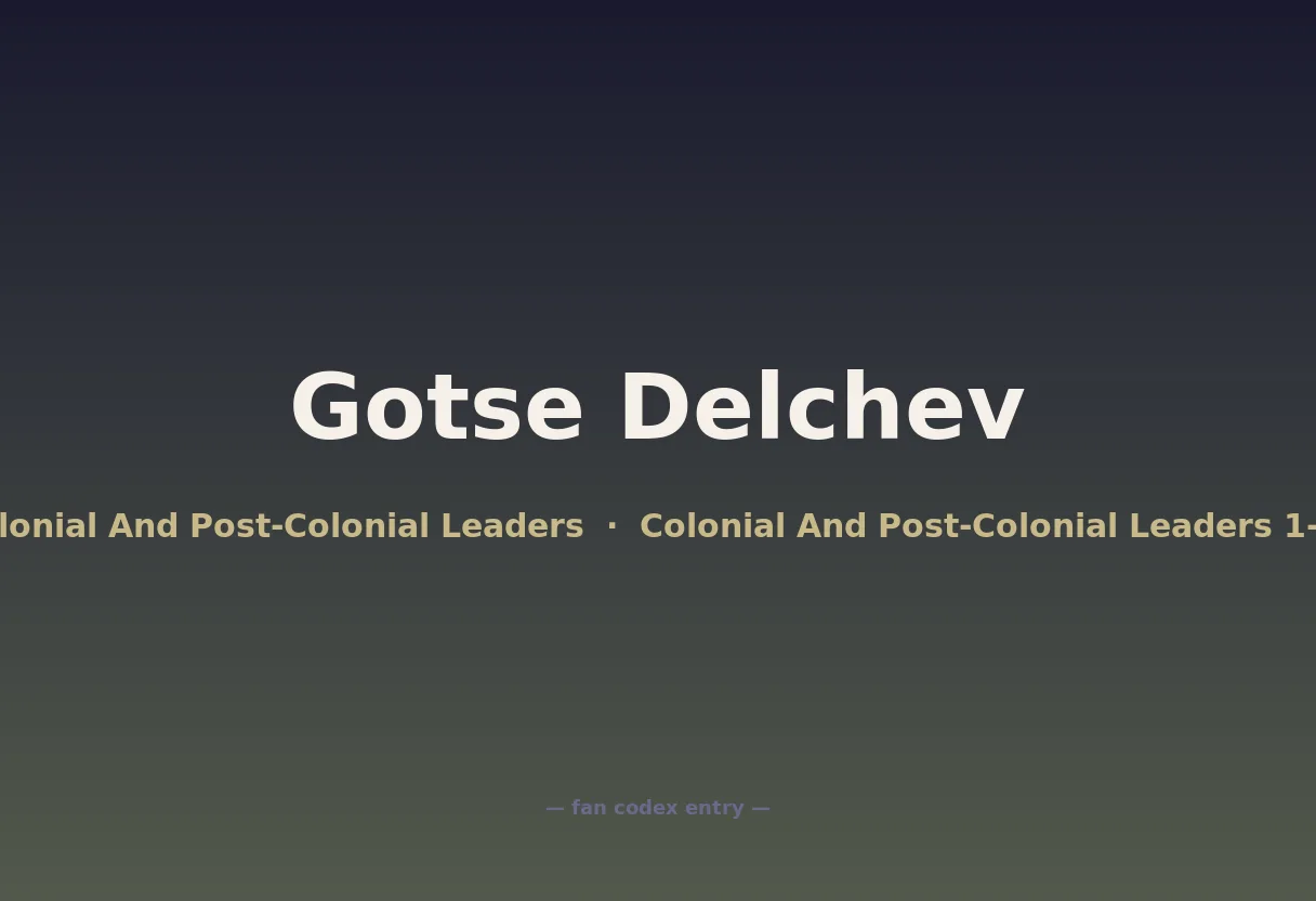 Gotse Delchev